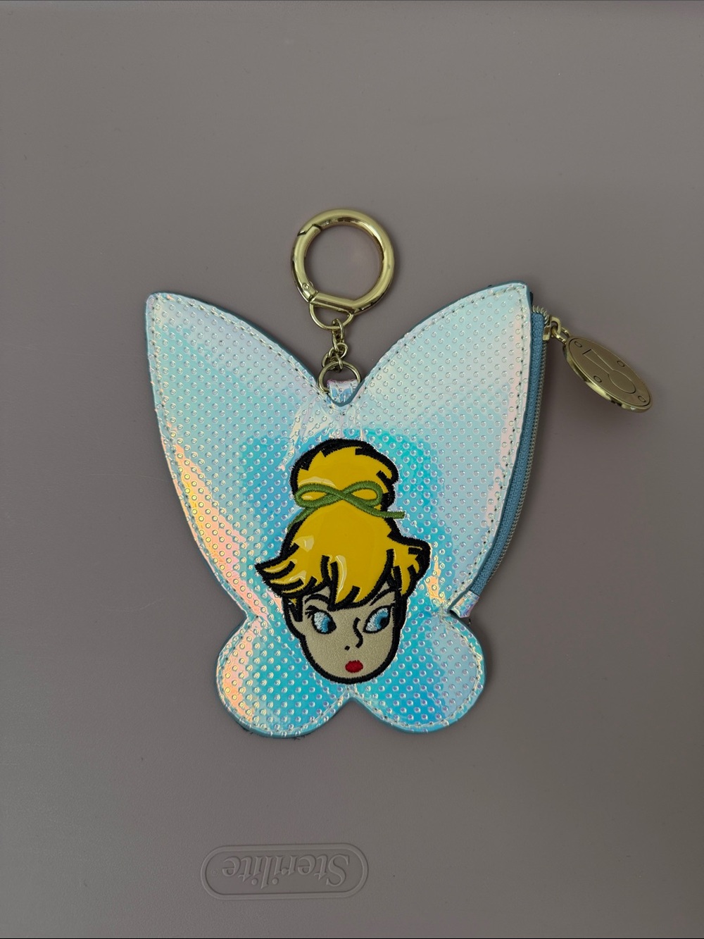 Iridescent Tinker Bell Danielle Nicole Coin Purse Bag Charm